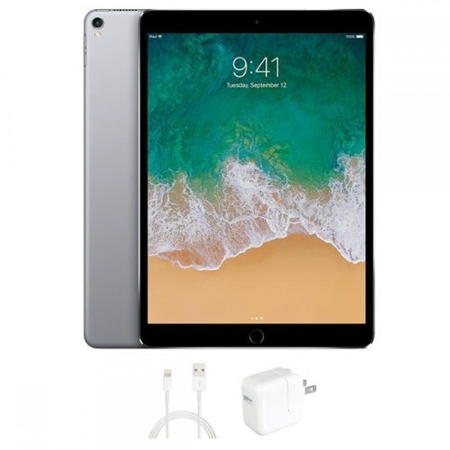 Apple - Refurbished Excellent - 10.5-inch iPad Pro 1st Generation (2017) Wi-Fi Only 64GB - Space Gray-Front_Standard 