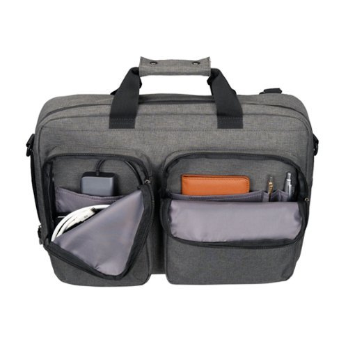 Targus 15-16” Hybrid Briefcase Backpack - Gray SHOP ONLINE
