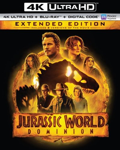  Jurassic World Dominion [Includes Digital Copy] [4K Ultra HD Blu-ray/Blu-ray] [2022]