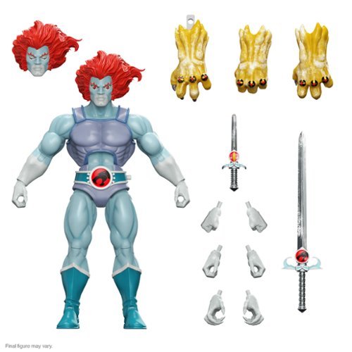  Super7 - ULTIMATES! 7 in Plastic ThunderCats - Lion-O (Hook Mountain Frozen Ice)
