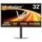 LG - 32" UltraGear G6 IPS QHD 200Hz 1ms G-SYNC Compatible FreeSync Premium Gaming Monitor with HDR10 (HDMI, DisplayPort) - Black-Front_Standard