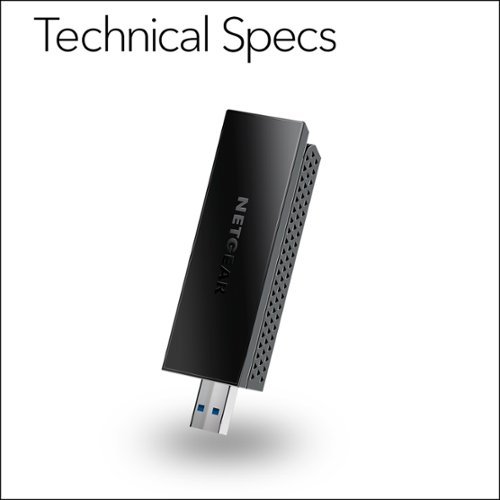 NETGEAR Nighthawk AX1800 Wi-Fi 6 USB 3.0 Adapter - Black BUY ONLINE