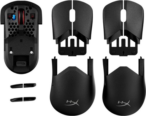 HyperX Pulsefire Saga Pro Lightweight Wireless Optical Gaming Mouse with 4K Polling Rate - Wireless - Black BUY IN QATAR