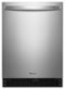 Whirlpool - 5.1 Cu. Ft. Built-In Mini Fridge - Stainless Steel-Front_Standard