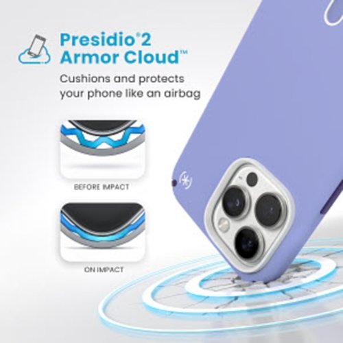 Speck Presidio2 Pro ClickLock Case with MagSafe for Apple iPhone 16 Pro Max - Future Lavendar SHOP ONLINE