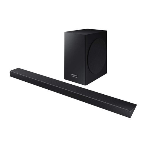 Samsung - Refurbished Excellent - 5.1-Channel Acoustic Beam Soundbar HW-Q6CR - Black-Front_Standard 