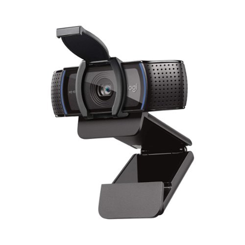 Logitech - C920e HD 1080p Mic-Enabled Webcam, Certified for Zoom, Microsoft Teams compatible, TAA Compliant - Black