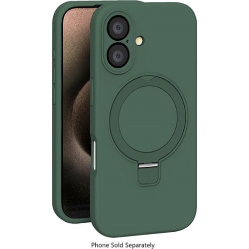 SaharaCase Venture Series Silicone Case with MagSafe for Apple iPhone 16 - Cactus Green GLOBAL SHIPPING