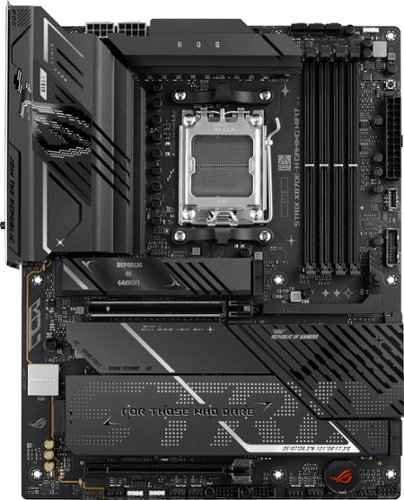 ASUS - ROG STRIX X870E-H (Socket AM5) AMD X870 ATX DDR5 Wi-Fi 7 BE Motherboard - Black