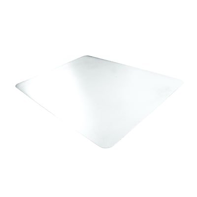 Desktex - Plastic Desk Pad, 22" x 17", (FPDE1722RA) - Clear