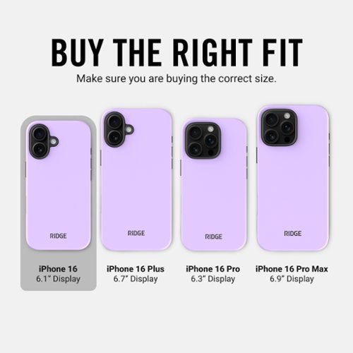 The Ridge Wallet Everyday Phone Case - IPhone 16 - Lavender HOW TO BUY