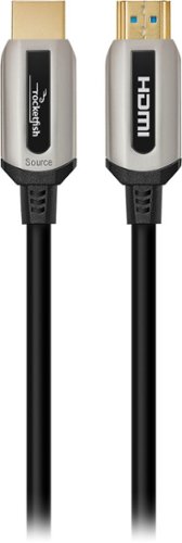 Rocketfish™ 50' 4K UltraHD In-Wall Rated Fiber Optic HDMI Cable with HDR Support - Black SHOP ONLINE