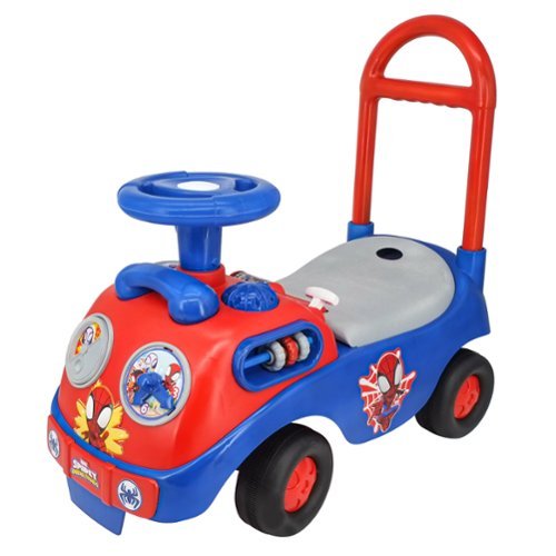 Kiddieland Amazing Spidey My First Activity Ride-on W/ Lights & Sounds HOW TO BUY