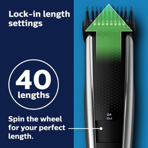 Philips Norelco Beard Trimmer and Hair Clipper Series 5000 - Black And Silver BUY IN SINGAPORE