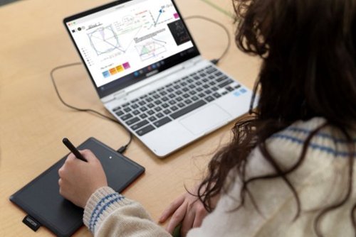 Wacom One by Wacom Student Drawing Tablet (small) – Works with Chromebook, Mac, PC - Black/Red WHERE TO BUY