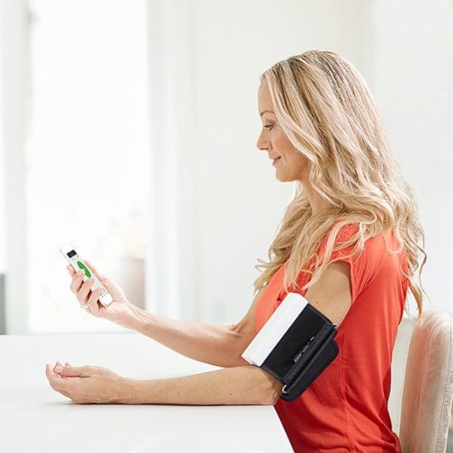 Qardio Arm Wireless Smart Blood Pressure Monitor - White GLOBAL SHIPPING