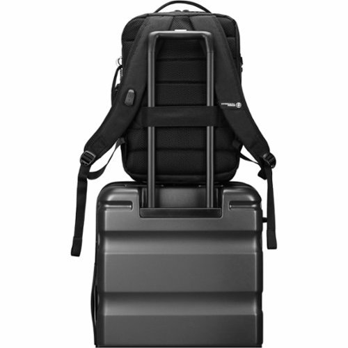 Swissdigital Design BERG L TSA-Friendly Backpack With USB Charging Port  RFID Protection and Fits Up to 16″ Laptop - Black WHERE TO BUY