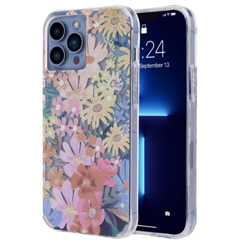 Rifle Paper iPhone 13 Pro Max / iPhone 12 Pro Max w/ Antimicrobial - Marguerite GLOBAL SHIPPING