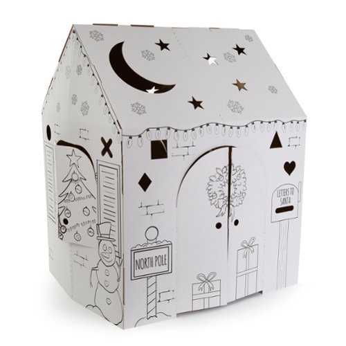 Easy Playhouse Holiday Cottage - Kids Art & Craft for Indoor Fun, Age 3+