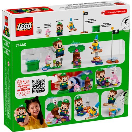 LEGO Super Mario Adventures with Interactive Luigi Toy, Nintendo Gift 71440 WORLDWIDE DELIVERY