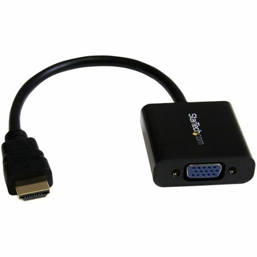 StarTech.com - HDMI to VGA Video Converter - Black-Front_Standard