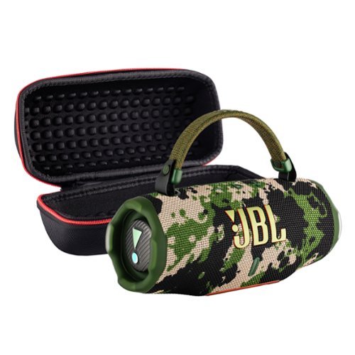 JBL - Charge 6 Portable Wireless Bluetooth Speaker with IP68 Waterproof Case Bundle - Squad-Front_Standard 