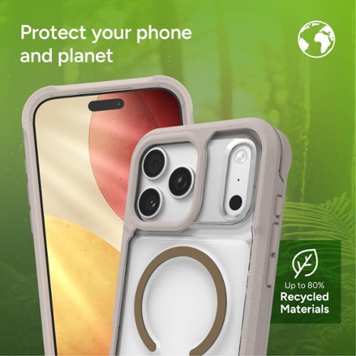 ZAGG Rainier Snap with Kickstand for Apple iPhone 17 Pro Max - Sandstone WORLDWIDE DELIVERY