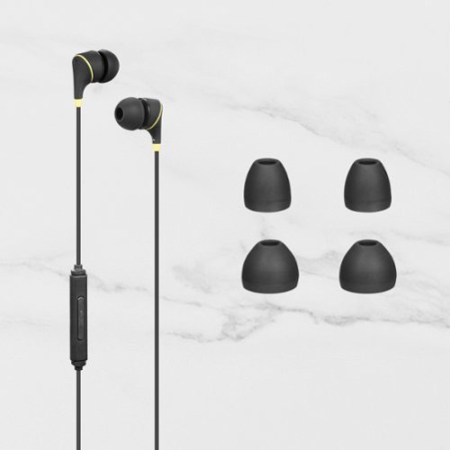 Insignia™ 3.5 mm Wired Earbud Headphone - Black SHOP ONLINE