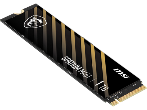 MSI M461 M.2 2280 1TB PCI Express 4.0 Internal Solid State Drive