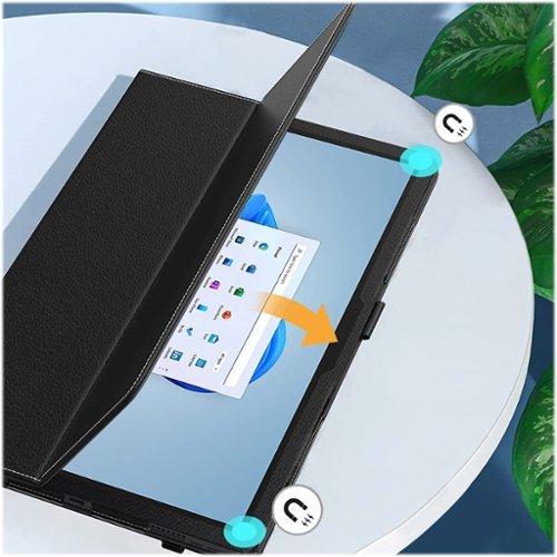 SaharaCase Bi-Fold Folio Case for Microsoft Surface Pro 8 - Black SHOP ONLINE