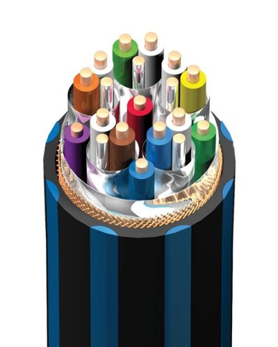 AudioQuest Blueberry 18 4.9' 4K-8K 18Gbps In-Wall Rated HDMI Cable - Black with Blue Stripes WHERE TO BUY