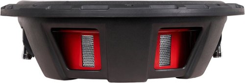 MB Quart Discus 12 600W Dual-Voice Subwoofer - Red WORLDWIDE DELIVERY