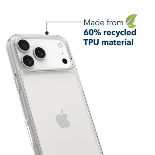 Insignia™ Hard-Shell Case for Apple iPhone 17 Pro Max - Clear GLOBAL SHIPPING