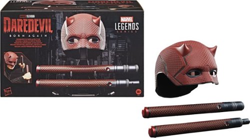 Hasbro - Collectibles - Daredevil: Born Again - Marvel Legends - Premium Roleplay Mask and Billy Club - COLLECTIBLES - Multicolor