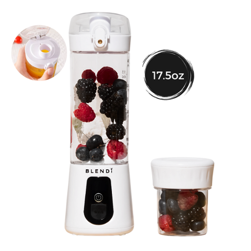 BLENDi - Pro+ 120W 17‑oz Portable Personal Blender for Smoothies & Ice Crushing - White-Front_Standard 