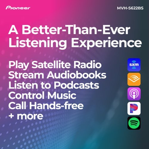Pioneer In-dash Bluetooth Audio Digital Media (ADM) Receiver - Black HOW TO BUY