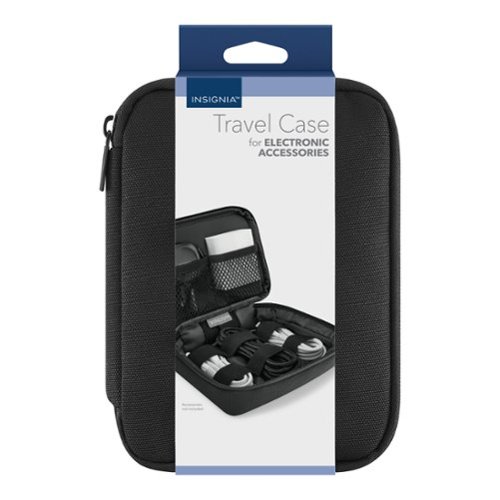 Insignia™ Travel Case for Electronic Accessories - Black BUY IN UAE