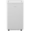 GE Profile - 550 Sq. Ft. 12,000 BTU Smart Portable Air Conditioner 12,000 BTU Heater with Inverter Technology for Energy Savings - White-Front_Standard