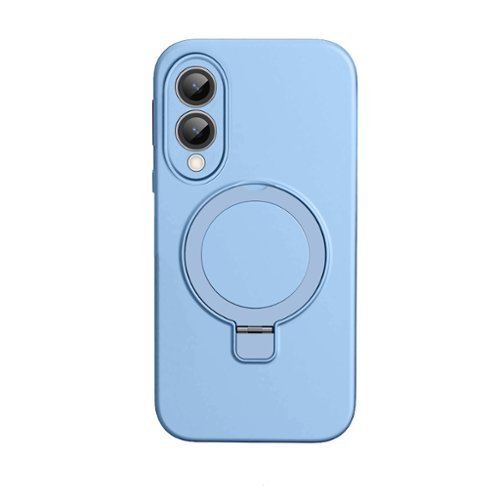 SaharaCase - Venture Series Silicone Kickstand Case for Samsung Galaxy S25 Edge - Sky Blue