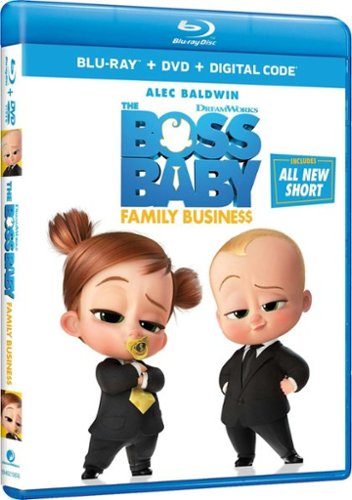 The Boss Baby: Family Business (with DVD) [Blu ray] - Best Buy