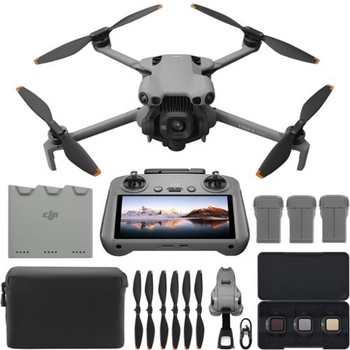 DJI - Mini 5 Pro Drone Fly More Combo Plus (DJI RC 2) - Gray-Front_Standard 
