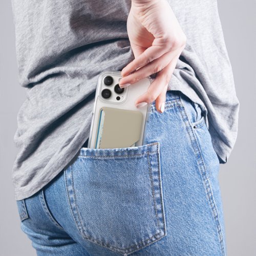Speck ClickLock Wallet for Apple iPhones with MagSafe - Pale Oak GLOBAL SHIPPING