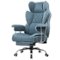 GTPlayer - 400lbs Heavy Duty Gaming Chair Fabric Comfortable Ergonomic Computer Chair with Soft Armrests - Blue-Front_Standard