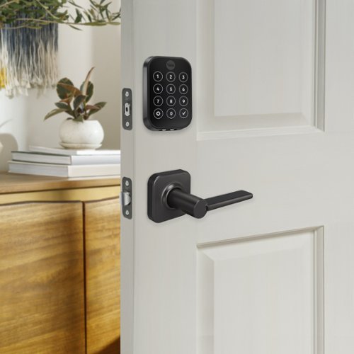 Yale Assure Lock 2 - Smart Lock Keyless Wi-Fi Deadbolt with Touchscreen Keypad Access - Valdosta Handle - Black Suede BUY IN EUROPE