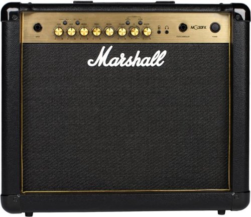 Marshall - MG30GFX 30W Combo Guitar Amp with Digital Effects / Reverb and 3-band EQ - Black