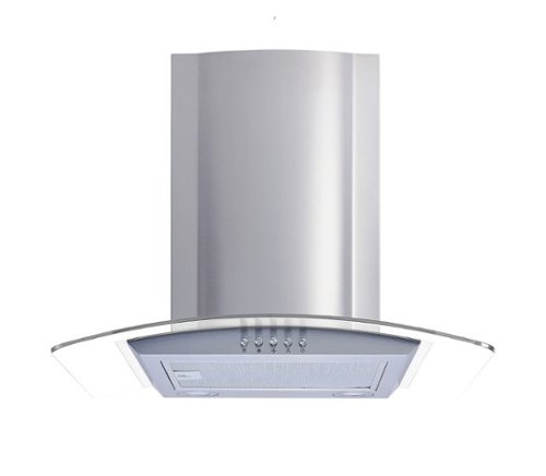 Winflo - 30 inches - Convertible - Wall Range Hood - Stainless Steel-Front_Standard 
