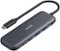 Anker - USB C Hub, 5-in-1 USBC to HDMI Splitter with 4K Display - Black-Front_Standard