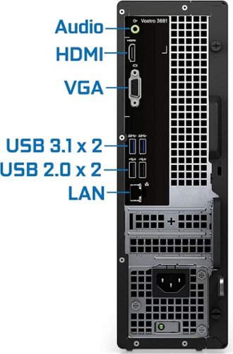 【i5/32GB/SSD512GB】Dell Vostro3681 Dell Vostro 3681 SFF PC Intel Core i5-10400 32GB Ram 512GB