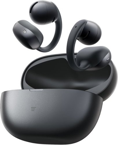 Shokz OpenDots Air Open-Ear Clip-On True Wireless Bluetooth Earbuds - Black GLOBAL SHIPPING