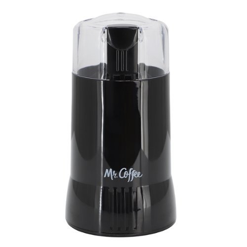 Mr. Coffee - Coffee Grinder - Black-Front_Standard 